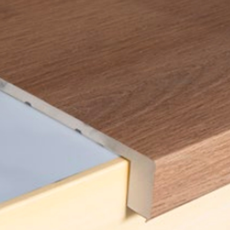 Vanntett treplast komposittlaminat flat trappetrinn