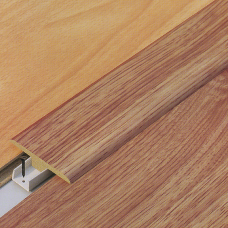 Enkelt installert Snap-In Laminat T-Moulding med skinne