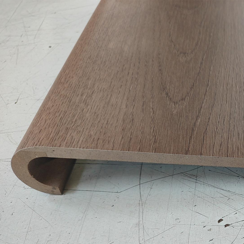 Forbehandlet laminat Bullnose trappetrinn for trapperenovering
